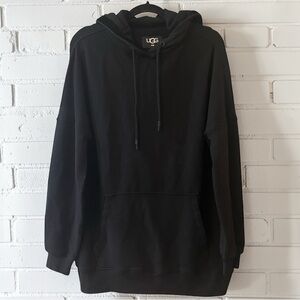 UGG RTW Black Oversized Hoodie Pullover Sweatshirt Size M